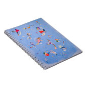 スカイブルー | Wassily Kandinsky ノートブック (右側)