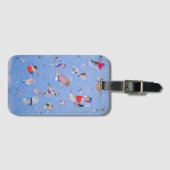 スカイブルー | Wassily Kandinsky ラゲッジタグ (正面横)