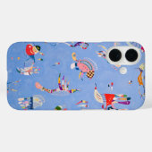 スカイブルー | Wassily Kandinsky Case-Mate iPhoneケース (裏面 (横))