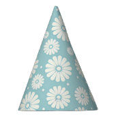 スカイホワイトデイジーパーティーハット パーティーハット (右)