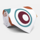 スカイマーツ | エレガントなブルー ブラウン ホワイト オフィス ネクタイ (ロール)