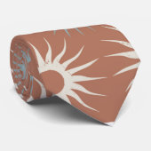 スカイマーツ | エレガント ブラウン ホワイト オフィス エグゼクティブ ネクタイ (ロール)