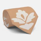 スカイマーツ | モダンな白と茶色のオフィスがとってもキュート ネクタイ (ロール)