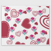 スカイマーツ |ラブフローララユニークッピング紙 ラッピングペーパー (フラット)