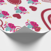 スカイマーツ |ラブフローララユニークッピング紙 ラッピングペーパー (角)