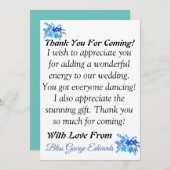 スカイマーツ | 素敵なサンクス カード (正面/裏面)