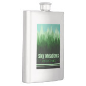 スカイメドウズ州パークバージニアフォレスト フラスク (右)