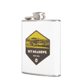 スカイメドウズ州パーク,バージニア フラスク (左)