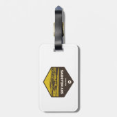 スカイメドウズ州パーク,バージニア ラゲッジタグ (裏面縦)