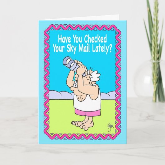 スカイメール誕生日カード カード (正面)