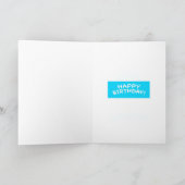 スカイメール誕生日カード カード (内部)