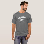スカイライダーTシャツ - 限界を超えて飛べ Tシャツ (正面フル)