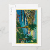 スカイラインからサンタカタリナ島アバロンベイ ポストカード (正面/裏面)