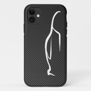 スカイラインの白いシルエットのロゴ iPhone 11 ケース