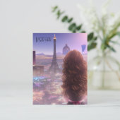 スカイラインを夢見るアニメシティガールデイ ポストカード (スタンド正面)