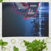 スカイラインを持つシカゴ火災 キッチンタオル (折り畳み)