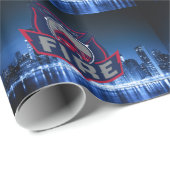 スカイラインを持つシカゴ火災 ラッピングペーパー (ロールコーナー)