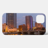 スカイラインアットダスクザグランドリバー2 Case-Mate iPhoneケース (裏面 (横))