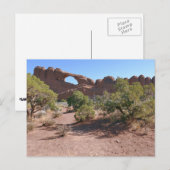 スカイラインアーチズアットアーチズナショナルパーク ポストカード (正面/裏面)