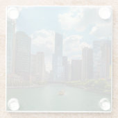 スカイラインシカゴ ガラスコースター (裏面)