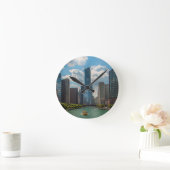 スカイラインシカゴ ラウンド壁時計 (ホーム)