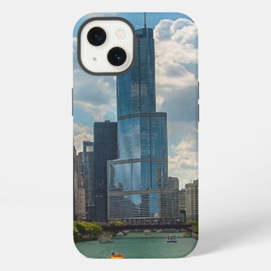 スカイラインシカゴ iPhoneケース (裏面)