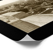 スカイラインスポケーンWA写真1911 ポスター (角)