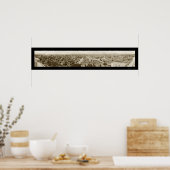 スカイラインスポケーンWA写真1911 ポスター (キッチン)