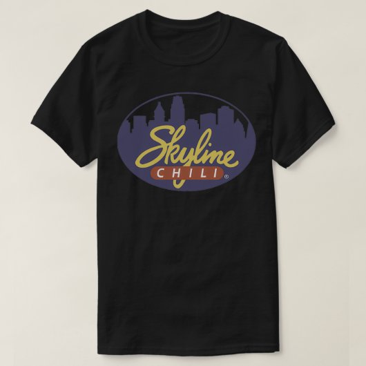 スカイラインチリ Tシャツ (デザイン正面)