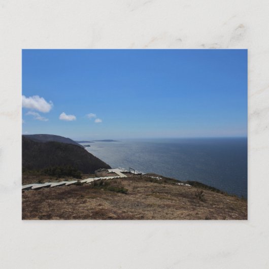 スカイライントレイルの終点 ポストカード (正面)