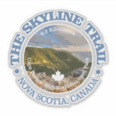 スカイライントレイル（ノバスコシア） シール (正面)