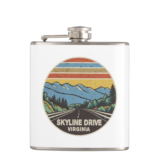スカイラインドライブシェナンドアバージニア山脈 フラスク (正面)
