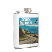 スカイラインドライブバージニアイーグル フラスク (右)