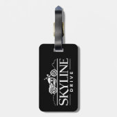 スカイラインドライブバージニアバイク ラゲッジタグ (裏面縦)