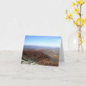 スカイラインドライブNotecard カード (黄色い花)