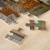 スカイラインバンクーバー。ジグソーパズル ジグソーパズル (側面)