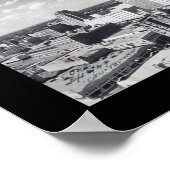 スカイラインヒューストンTX写真1949 ポスター (角)