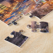 スカイラインビューアトランタジョージアゲタウェイズアトランタバカ ジグソーパズル (側面)