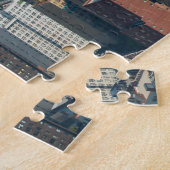 スカイラインマンハッタンニューヨーク。 ジグソーパズル (側面)