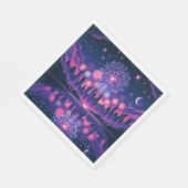 スカイライン上の花火 |7月4日 スタンダードランチョンナプキン (角)