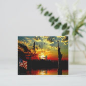 スカイライン記念碑 ポストカード (スタンド正面)