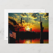 スカイライン記念碑 ポストカード (正面/裏面)