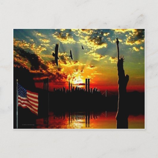 スカイライン記念碑 ポストカード (正面)