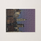 スカイライン都市マンハッタンニューヨーク ジグソーパズル (横)