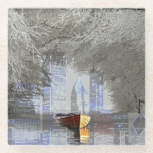 スカイライン ガラスコースター (正面)