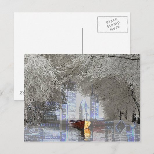 スカイライン ポストカード (正面/裏面)