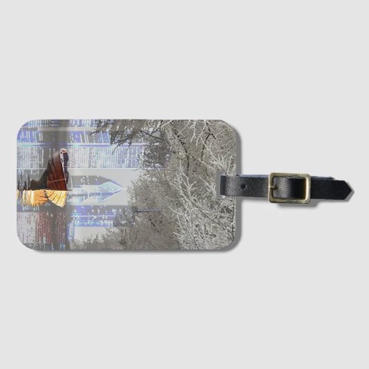 スカイライン ラゲッジタグ (正面横)