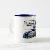 スカイライン・レジェンドは死なない! ツートーンマグカップ (正面左)