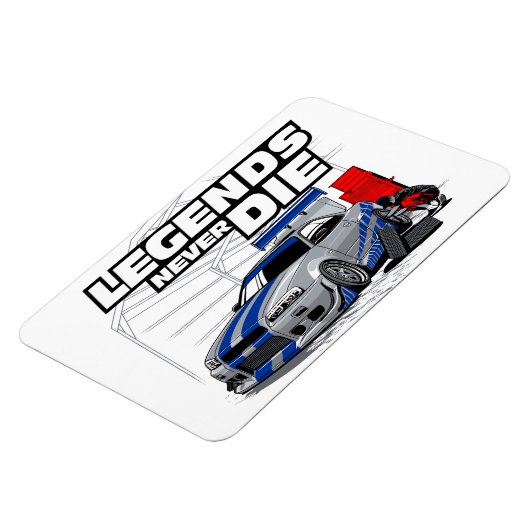 スカイライン・レジェンドは死なない！ マグネット (左側)