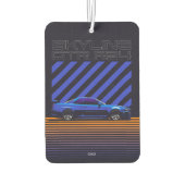 スカイラインGT-R R34ベイサイドブルー カーエアーフレッシュナー (裏面)